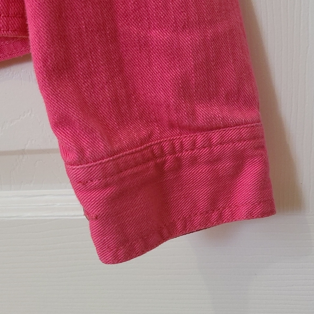 Children's Place Pink Jean Jacket - Picture 3 of 7